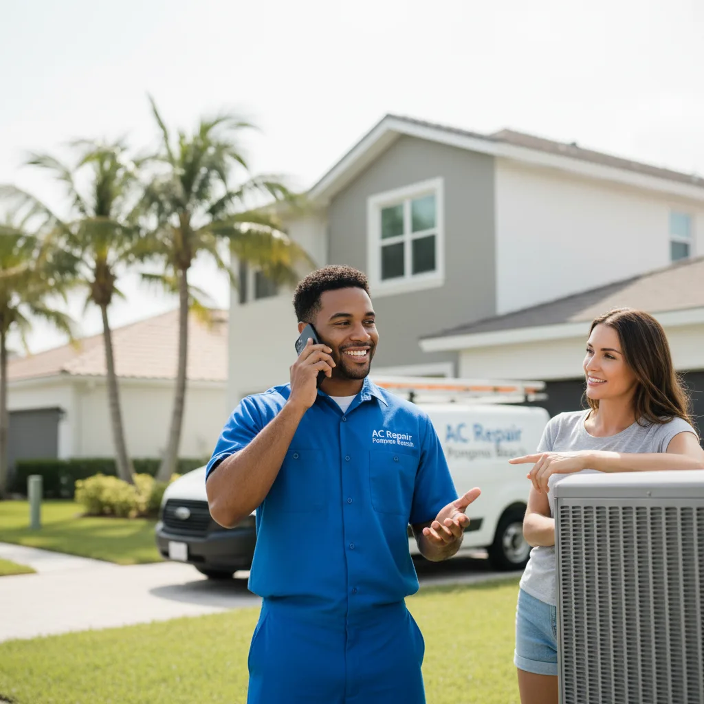 AC Repair Pompano Beach customer support in Grandy